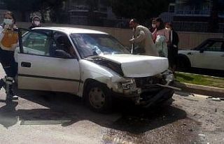 Samsun’da trafik kazası: 2 yaralı