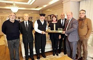 SANKO Onursal Başkanı Abdulkadir Konukoğlu’na...