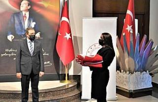 Şanlı Türk Bayrağı Çanakkale’ye uğurlandı