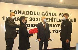 Şanlı Türk bayrağı Kilis’ten Çanakkale’ye...