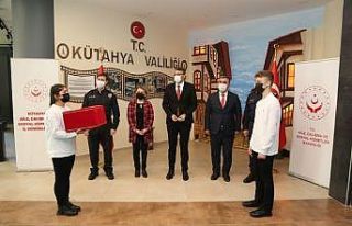 Şanlı Türk bayrağı, Kütahya’dan Çanakkale’ye...