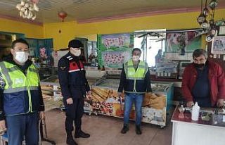 Şaphane’de 24 saat esaslı Korona virüs denetimi