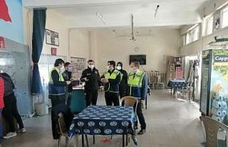 Şaphane’de Korona virüs denetimleri