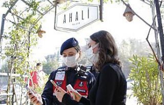 Sarıyer’de jandarma ekiplerinden korona virüs...