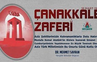 Savran, ’18 Mart Çanakkale Zaferi ve Şehitler...