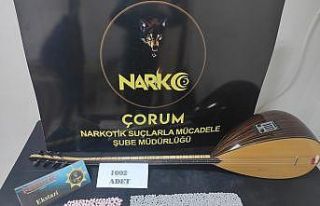 “Saz”lı uyuşturucu sevkiyatı narkotimlere katıldı