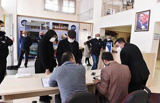 Sebze fidesi desteği için yüz yüze başvurular...