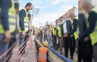 Seçer, Çay ve Çilek Mahallerini kapsayan içme...