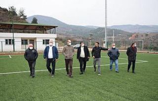 Şehit Ömer Halisdemir Stadında inceleme