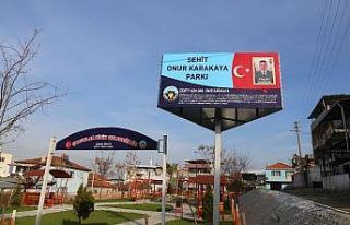 Şehit Onur Karakaya Parkı 18 Mart’ta açılıyor