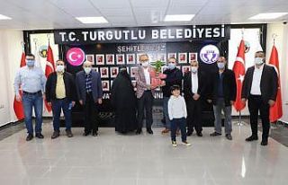 Şehit yakınlarından Başkan Akın’a teşekkür