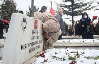 Şehitler Kayseri’de anıldı