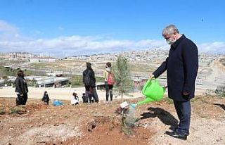Şehitlerin ismi Şahinbey’de fidanlarda yaşayacak
