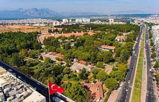 Şehrin merkezine 332 dönüm yeşil alan