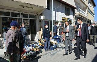 Selendi’de korona virüs tedbirleri denetlendi