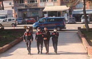 Sera demirlerini çalıp kaçan hırsızlık şüphelisini...