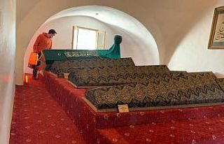 Şeyh Edebali Türbesi dezenfekte edildi