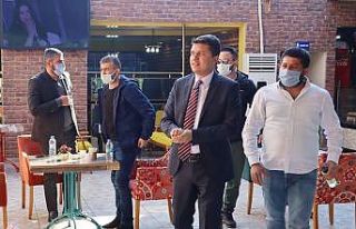 Silvan Kaymakamı Öztürk esnafla bir araya geldi