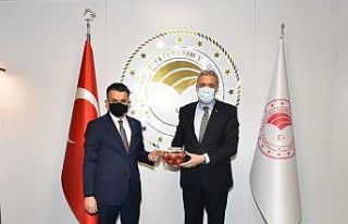 Simav heyetinden Bakan Pakdemirli’ye proje sunumu