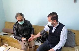 Sındırgı Belediye personeline sağlık taraması