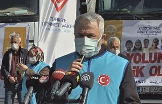 Sınır bölgelerine gidecek 12 tır patates ve 1...