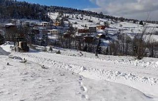 Sinop’ta 41 köy yolu ulaşıma kapandı