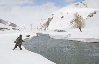 Şırnak’ta donan dere yatakları çözülünce...