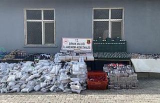 Şırnak’ta kaçakçılık operasyonu: 57 gözaltı