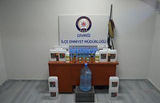 Sivas’ta sahte içki operasyonu