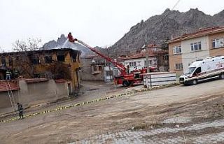 Sivrihisar’da ev yangını, 1 ölü