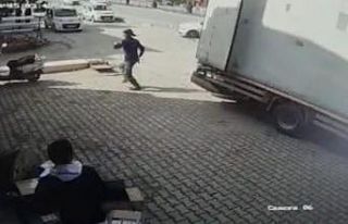 Son anda ezilmekten kurtuldu