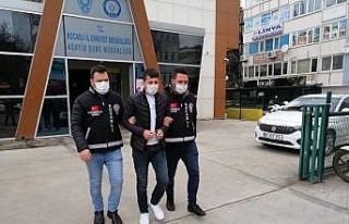 Suç makinesi otomobil hırsızı tutuklandı