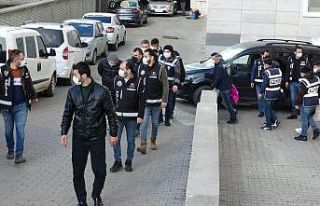 Suç örgütü operasyonunda 13 kişi daha adli kontrolle...
