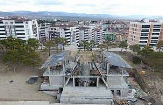 Suluova Millet Bahçesi’nde çalışmalar devam...