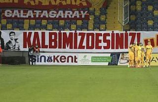 Süper Lig: MKE Ankaragücü: 1 - Galatasaray: 0 (İlk...
