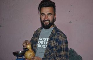 Süs kabağını kumbaraya çevirdi, topladığı...