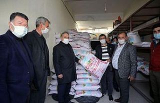 Talas çiftçisine tohum desteği artarak sürüyor