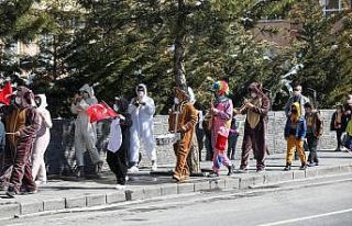 Talas’ta maskotlu bando takımı hafta sonuna damga...