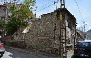 Tarihi Kumacık Hamamı restorasyon çalışmaları...