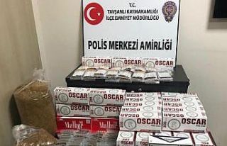 Tavşanlı’da kaçak tütün operasyonu
