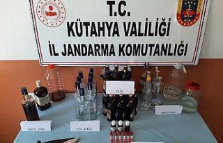 Tavşanlı’da sahte içki operasyonu