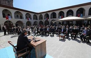 TBMM İdare Amiri Ali Şahin, Mecidiye Han’da gençlerle...
