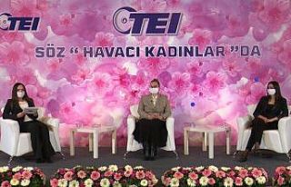 TEI, çevrimiçi etkinlikte kız öğrencilerle bir...