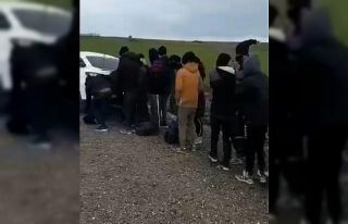 Tekirdağ’da 14 düzensiz göçmen yakalandı