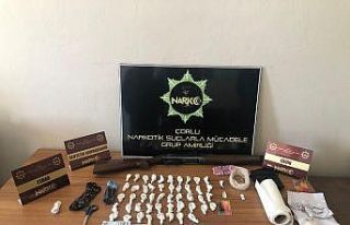 Tekirdağ’da uyuşturucu operasyonu: 3 gözaltı