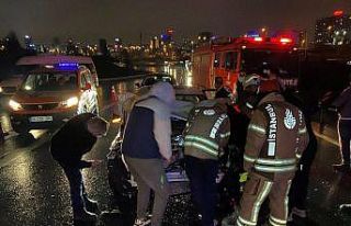 TEM Otoyolu’nda kaza: 3 yaralı