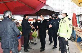 Terme’de korona denetimleri arttırıldı