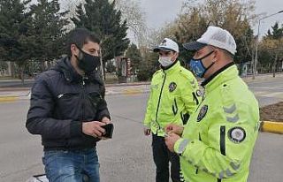 Ters şeride giren bisikletli: “Motorlu araç olmayınca...