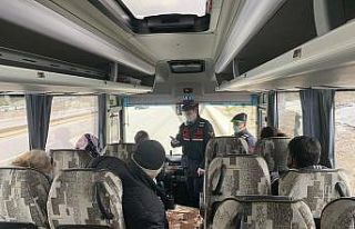 Testi pozitif çıkan kişi yolcu otobüsünde yakalandı