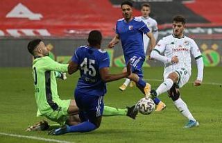 TFF 1. Lig: Bursaspor: 1 - Ankaraspor: 1 (İlk yarı...